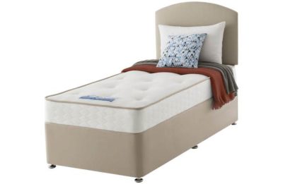 Sealy Revital Tufted Backcare Edge Single Divan Bed Sealy Revital Tufted Backcare Edge Single Divan Bed